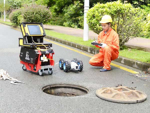 南郊管道机器人检测